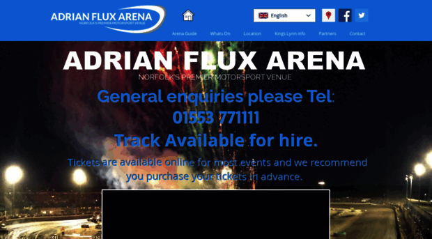 adrianfluxarena.co.uk