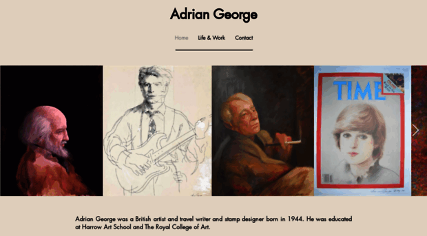 adriangeorgeartist.com