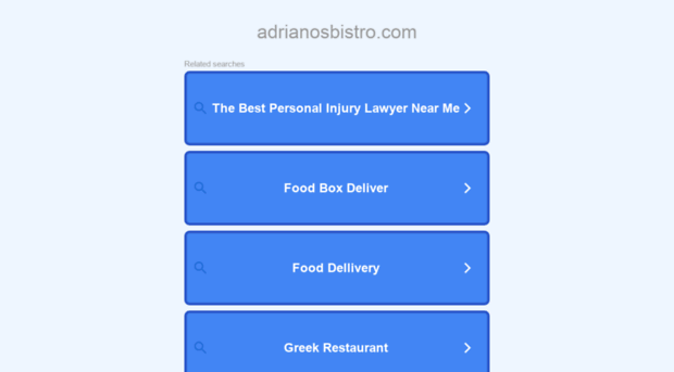 adrianosbistro.com