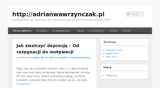 adrianwawrzynczak.pl