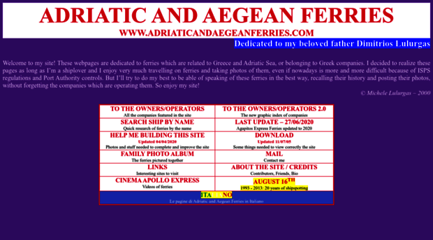 adriaticandaegeanferries.com