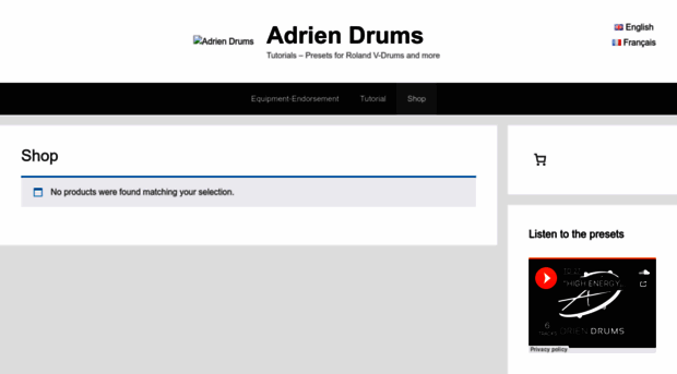 adriendrums.com