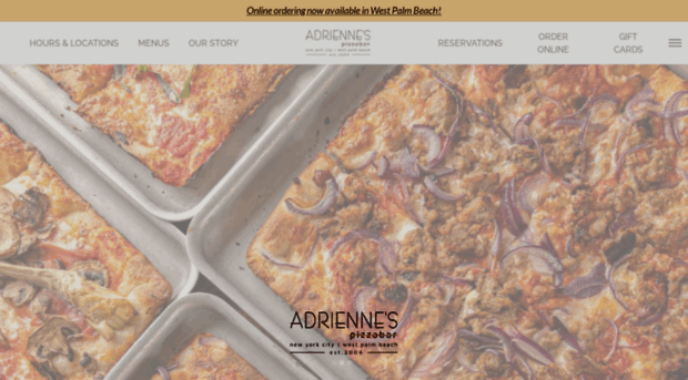 adriennespizzabar.com