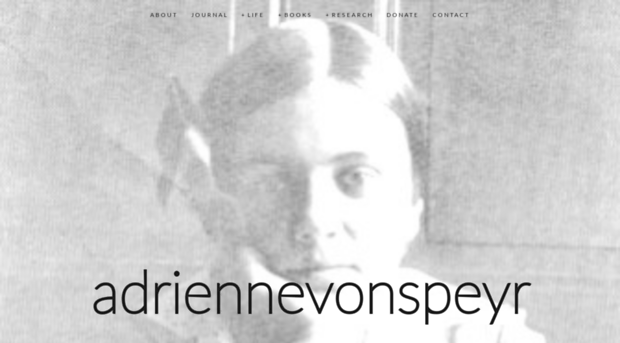 adriennevonspeyr.net