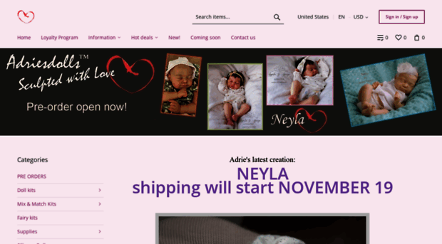 adriesdolls.com