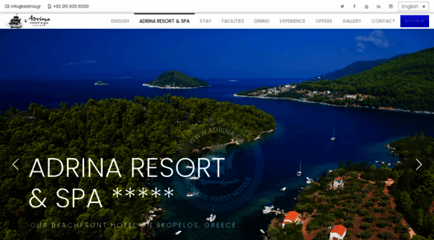 adrinaresort.com