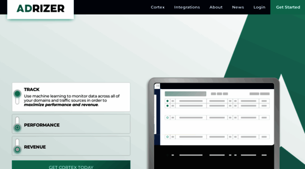 adrizer-2.webflow.io - Adrizer - Performance driven r... - Adrizer 2 ...