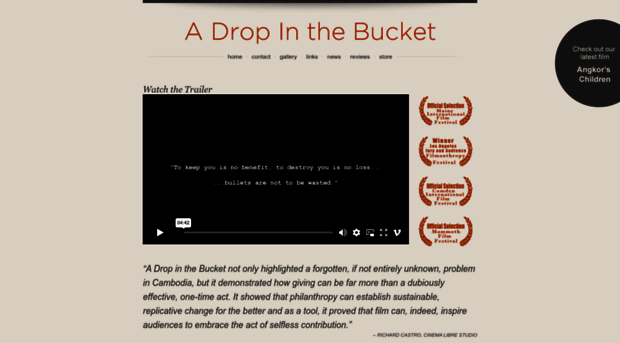 adropinthebucketfilm.com