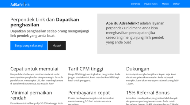 adsafelink com Ad Safelink Perpendek link d Ad Safelink