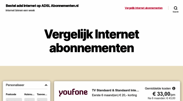 adslabonnementen.nl