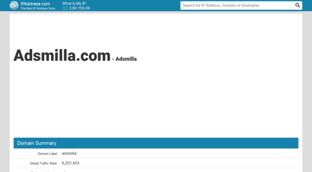 adsmilla.com.ipaddress.com