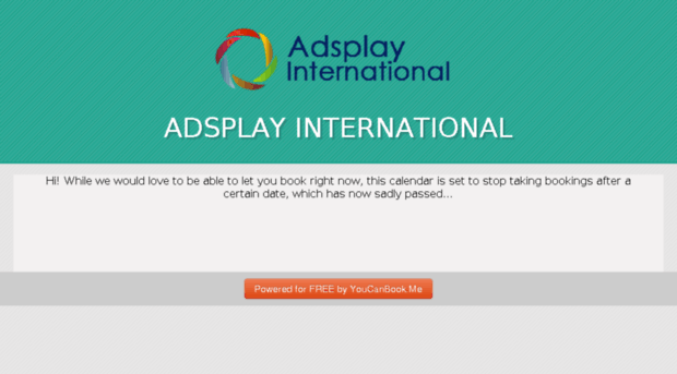 adsplay.youcanbook.me