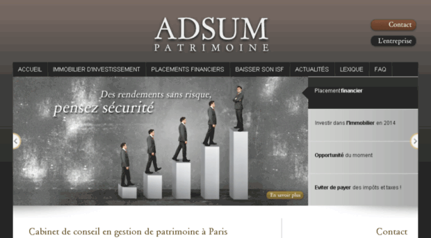 adsumpatrimoine.com