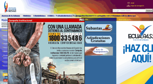 aduana.gov.ec