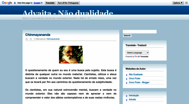 advaita-nao-dualidade.blogspot.com