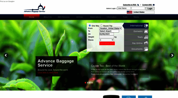 advancebaggage.com