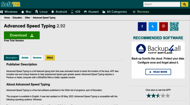 advanced-speed-typing.soft112.com