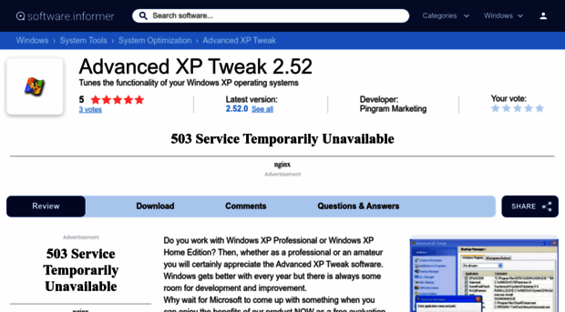 advanced-xp-tweak.software.informer.com