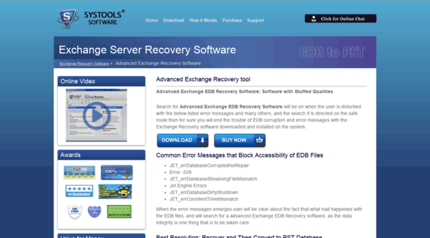 advanced.exchangerecoverysoftware.net