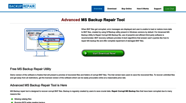 advanced.msbackuprepair.com