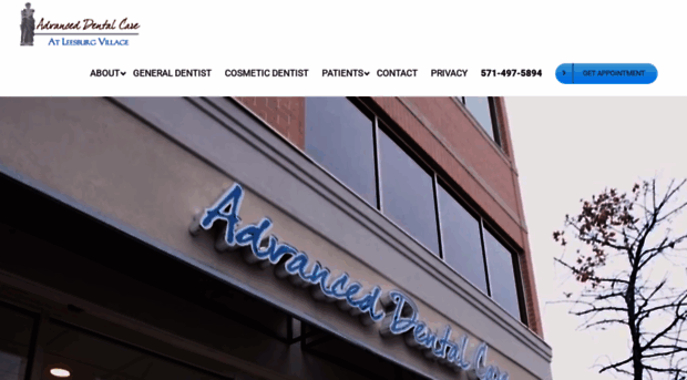 advanceddentalcareleesburg.com