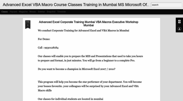 advancedexcelandvbamacroclassesmumbai.blogspot.com