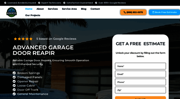 advancedgaragedoorepair.com