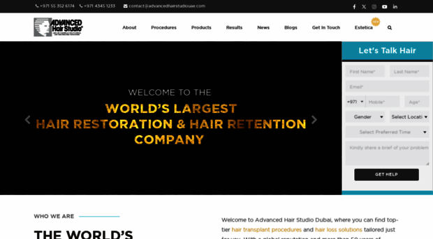 advancedhairstudiouae.com