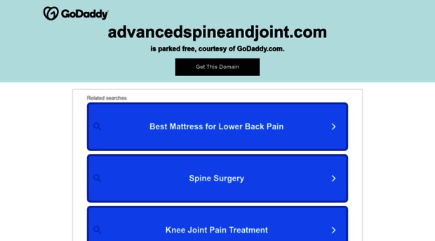 advancedspineandjoint.com