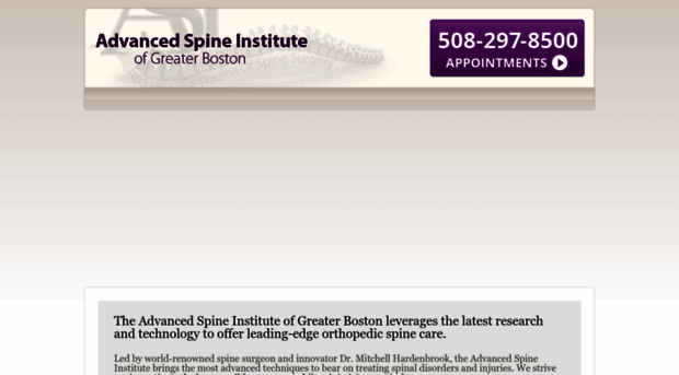 advancedspineboston.com