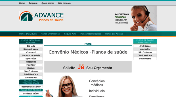 advanceplanosdesaude.com.br