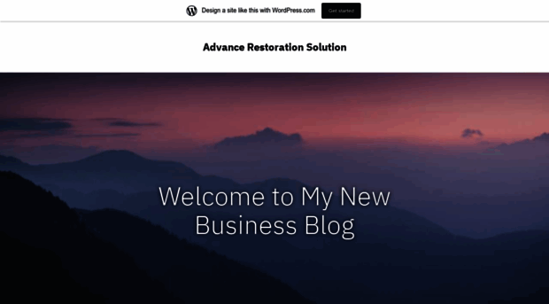 advancerestorationsolution.wordpress.com