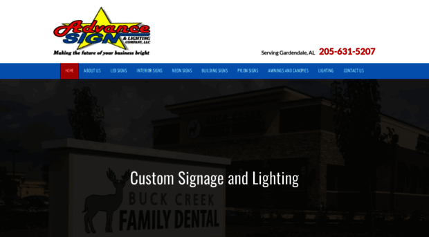 advancesignandlighting.com