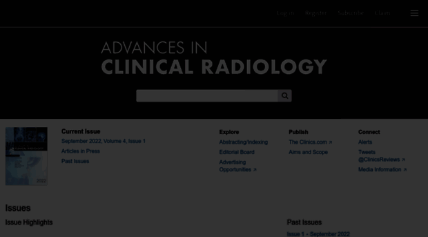 advancesinclinicalradiology.com