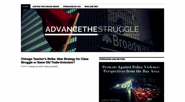 advancethestruggle.wordpress.com