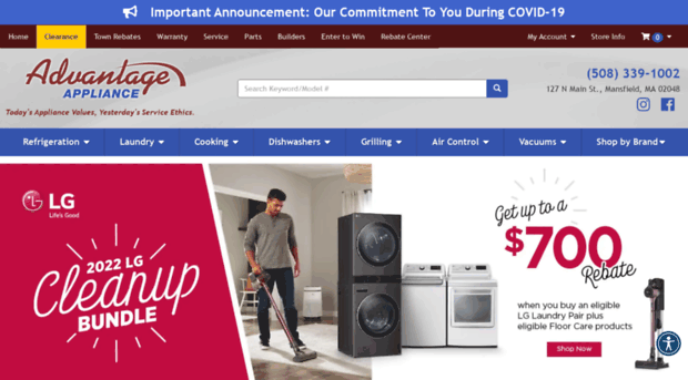 advantageappliance.com