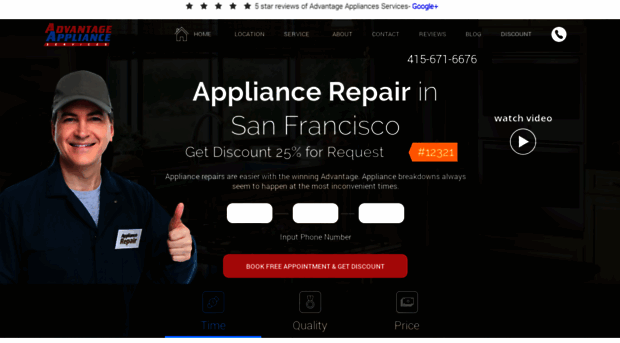 advantageapplianceservices.com