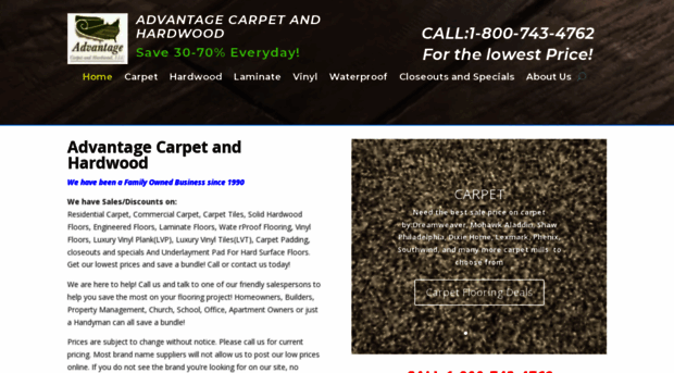 advantagecarpetandhardwood.com