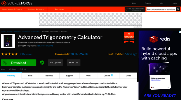 advantrigoncalc.sourceforge.net