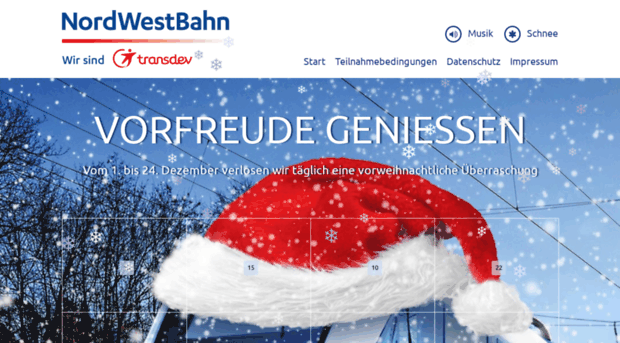 advent.nordwestbahn.de