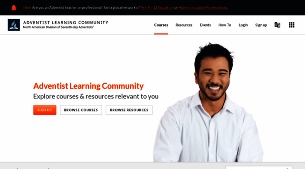 adventistlearningcommunity.com