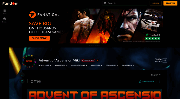 adventofascension.fandom.com