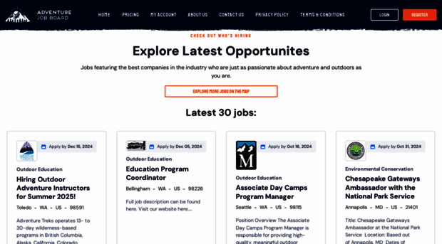 adventurejobboard.com