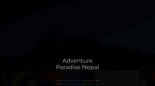 adventureparadisenepal.com