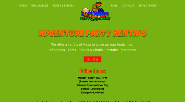 adventurepartyrentals.com