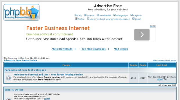 advertisefree.forumsland.com