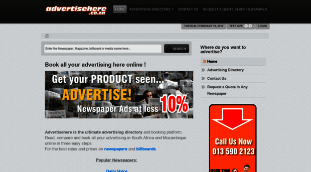 advertisehere.co.za