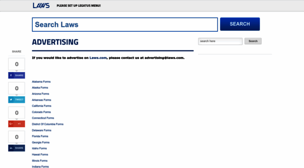 advertising.laws.com