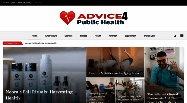 advice4publichealth.com