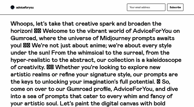 adviceforyou.gumroad.com